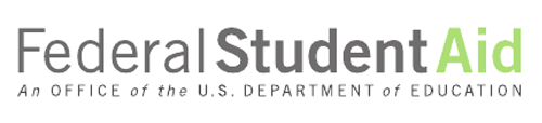 A logo of the u. S. Department of state